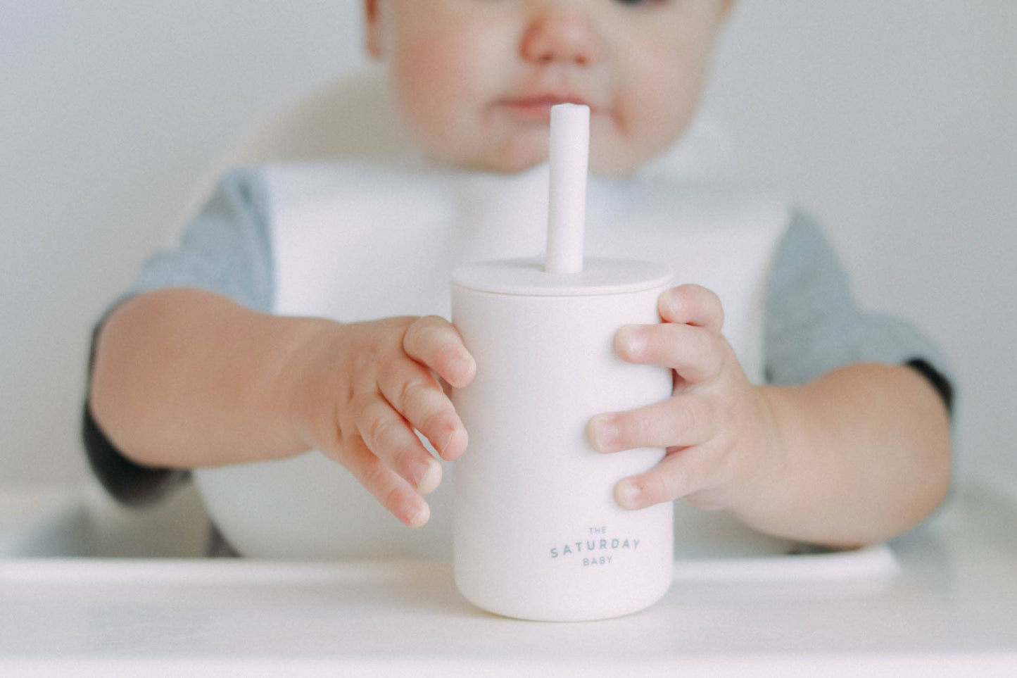 The Saturday Baby - The Saturday Baby Silicone Straw Cup